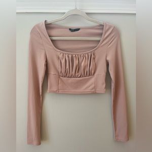 SHEIN Pink Crop Top